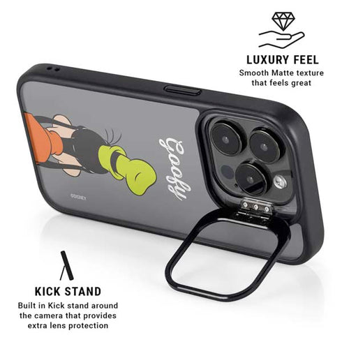 Disney Friends Goofy Backwards iPhone 16 Pro Kickstand Case